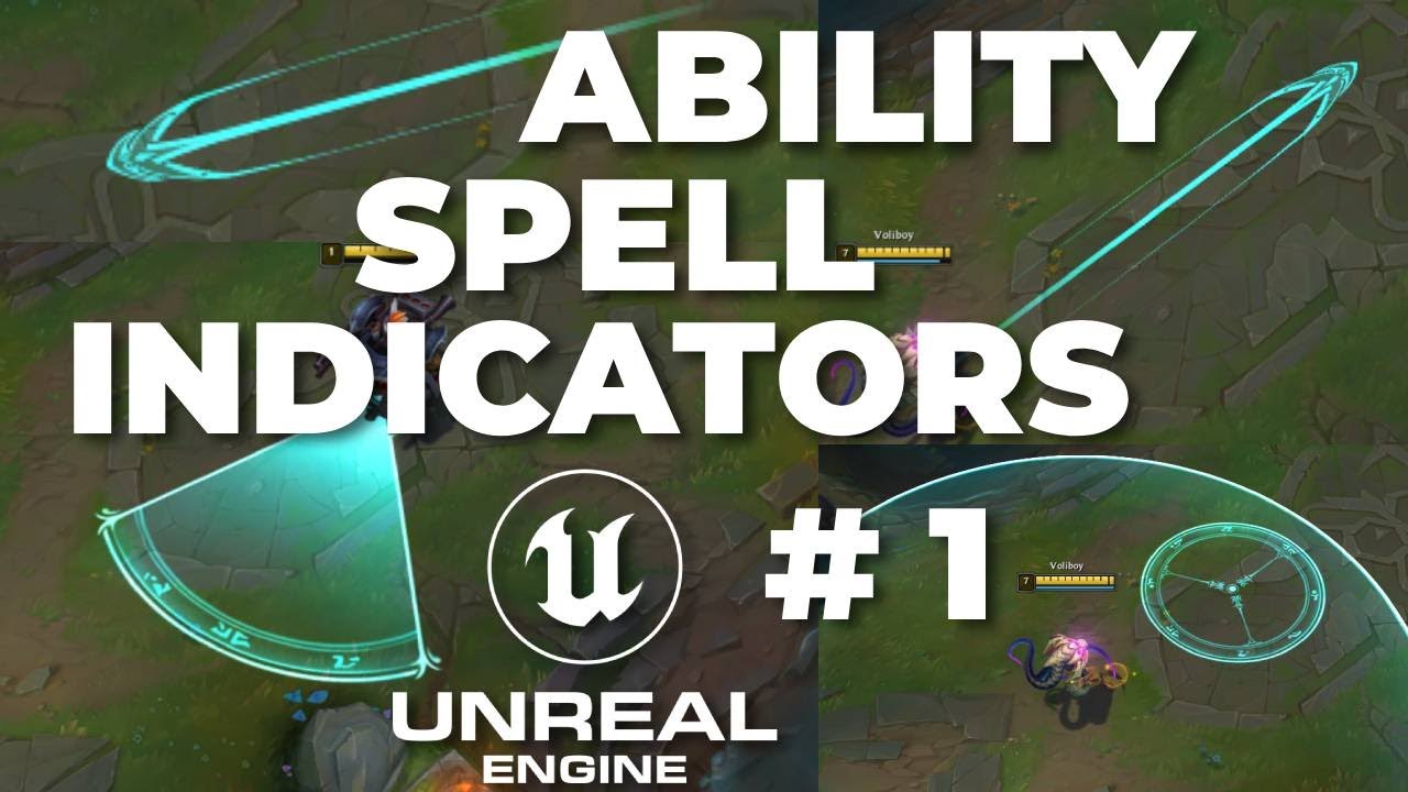 INDICATORS for Abilities / Spells Tutorial [UE5] #1