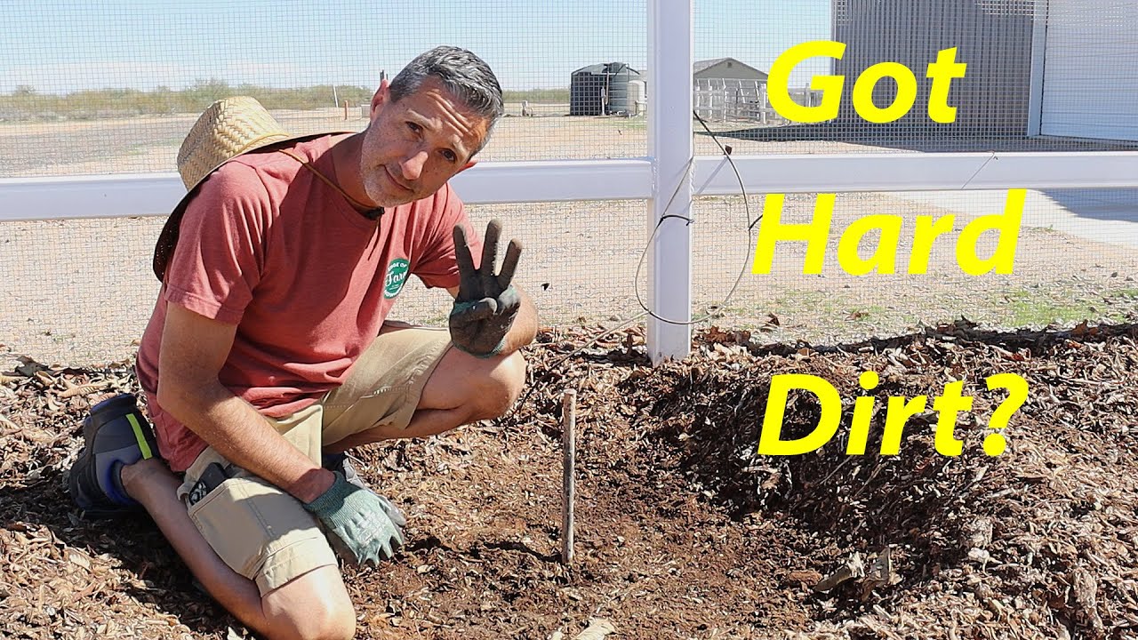 Soften Hard Dirt in 3 Easy Steps | Always Build Soil