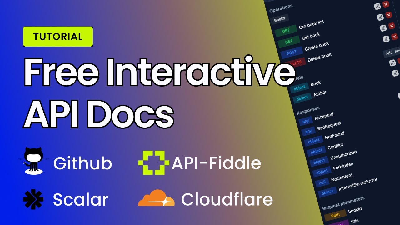 Build & Deploy Free Interactive API Documentation with Scalar, API-Fiddle, and Cloudflare Pages