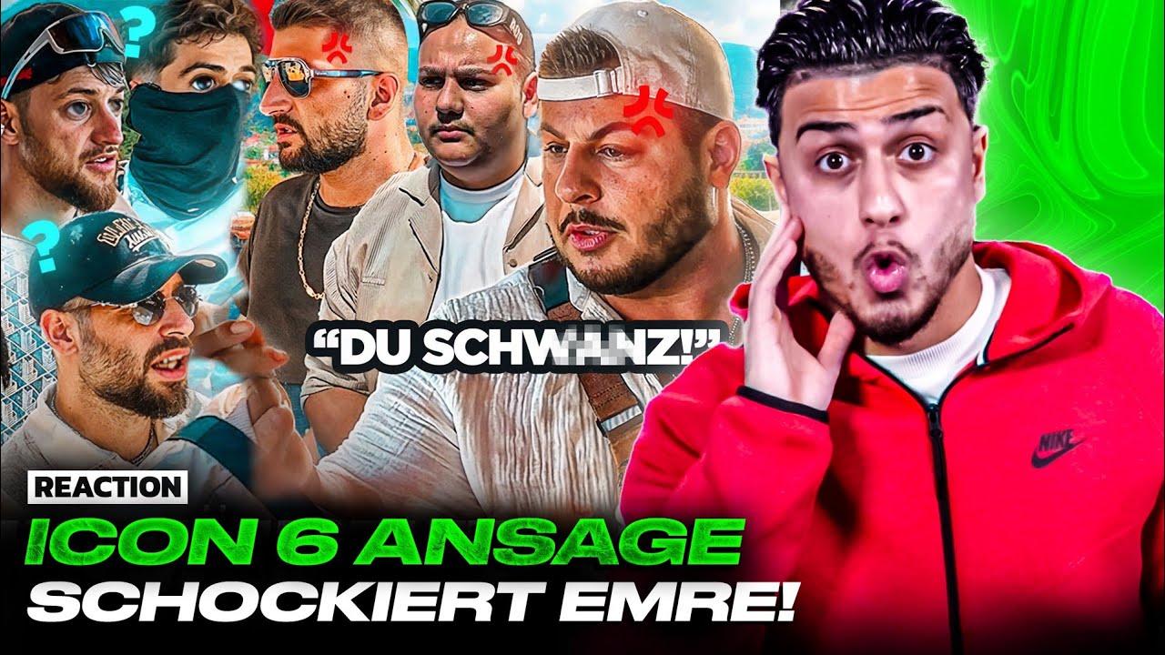 ICON 6 KÜNSTLER WIRD HART BELEIDIGT 😱 Emre ist schockiert! 🤯 ICON 6 RUNDE 2 VLOG 8 Reaction