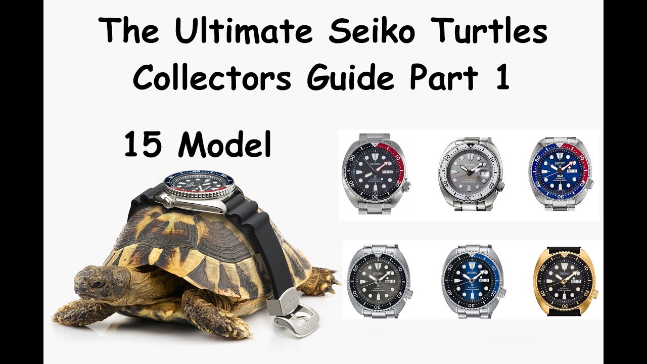 The Ultimate Modern Seiko Turtles Collectors Video Vol  1