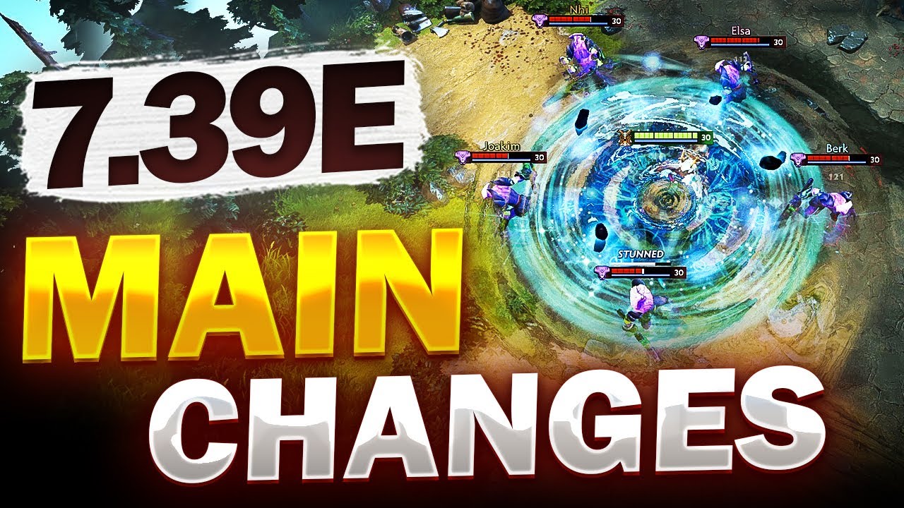 Dota 2 NEW 7.39e Patch - Main Changes!