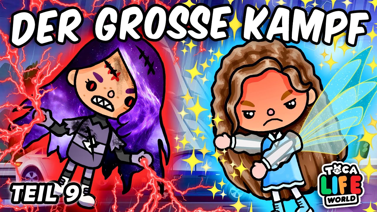 🔥 DER FINALE KAMPF DER SUPERHELDEN GUT VS BÖSE 🦸🏻‍♀️ PART 9💥 DEUTSCHE TOCA BOCA STORY #tocaboca