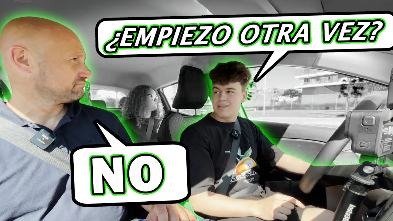 Estaba APROBADO y un Despiste lo Cambia TODO 😮🙄| Simulacro Examen de Conducir Mataró (Barcelona)
