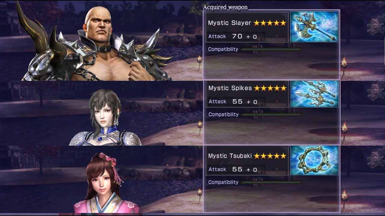 WARRIORS OROCHI 3 Ultimate_ Mystic Weapon : Dian Wei, Wang Yi, Oichi - Hard