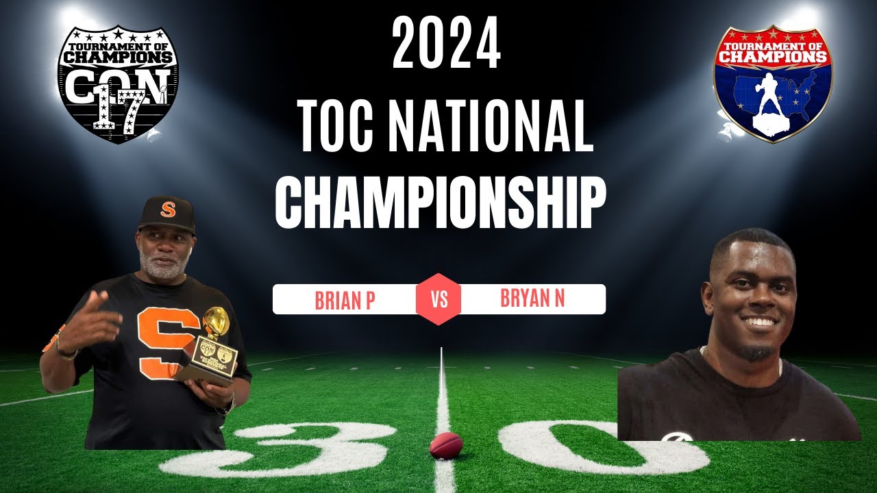 Electric Football TOC Championship: Brian Phillips vs. Bryan Newton
