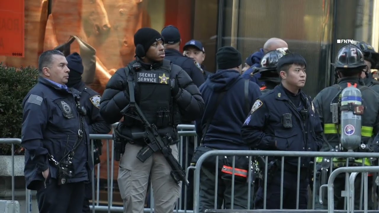 Police Investigation at Trump Tower NYC 