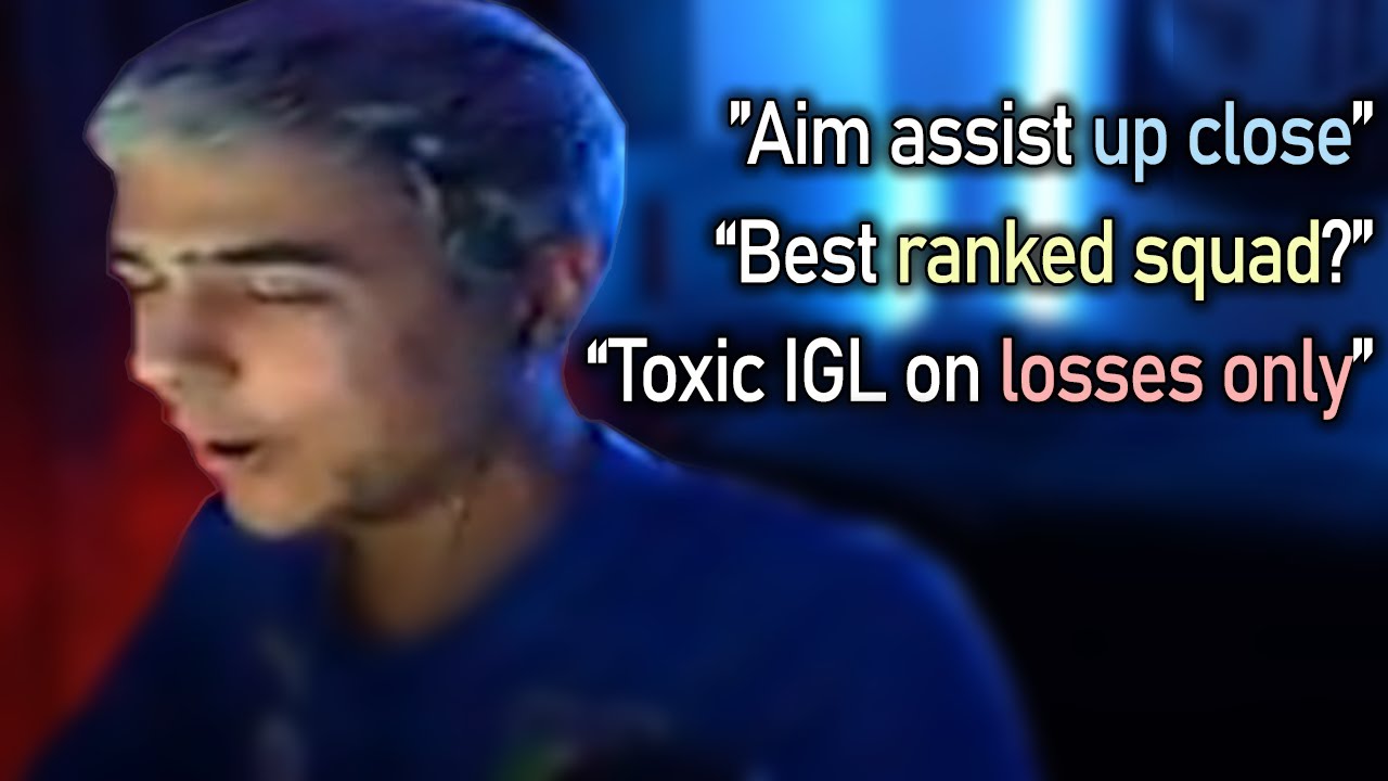 TSM ImperialHal on Aim Assist, Toxic IGL Only on Losses, and Best Ranked squad for 4 mins