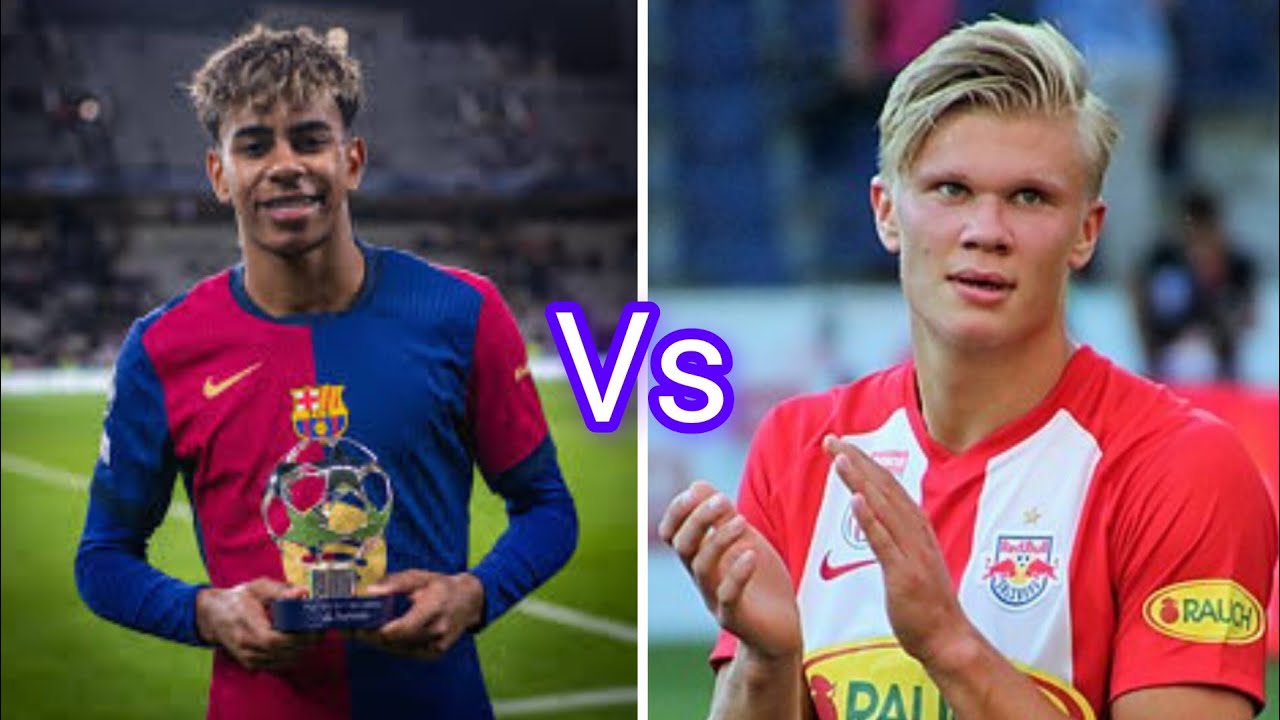 Comparison: Lamine Yamal vs Erling Haaland 