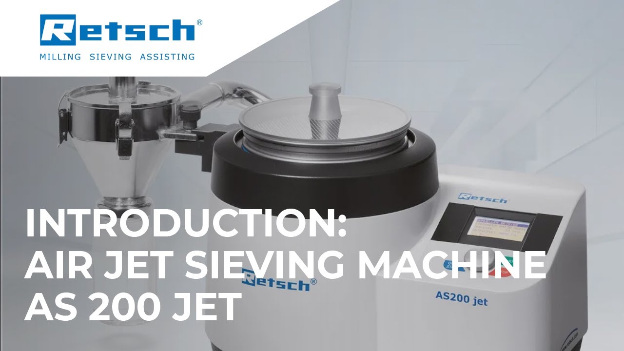 Air Jet Sieving Machine AS 200 jet #RETSCH #airjetsievingmachine #laboratoryinstruments