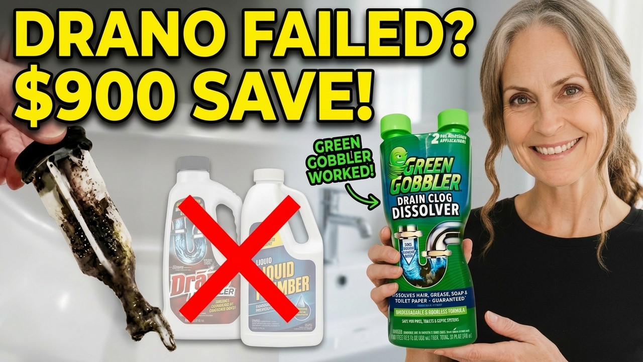 I Tried Green Gobbler On My Worst Drain Clog - Here's What Happened