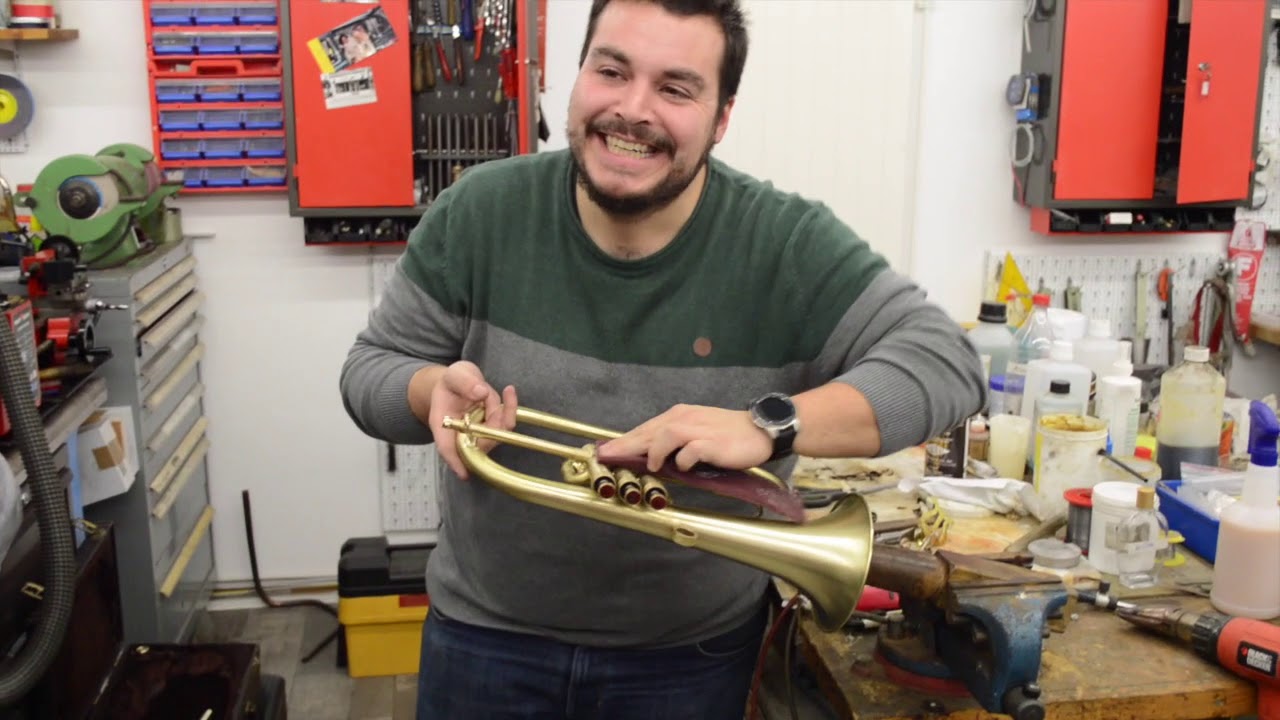 Fliscorno cepillado con mi alumno Julio
