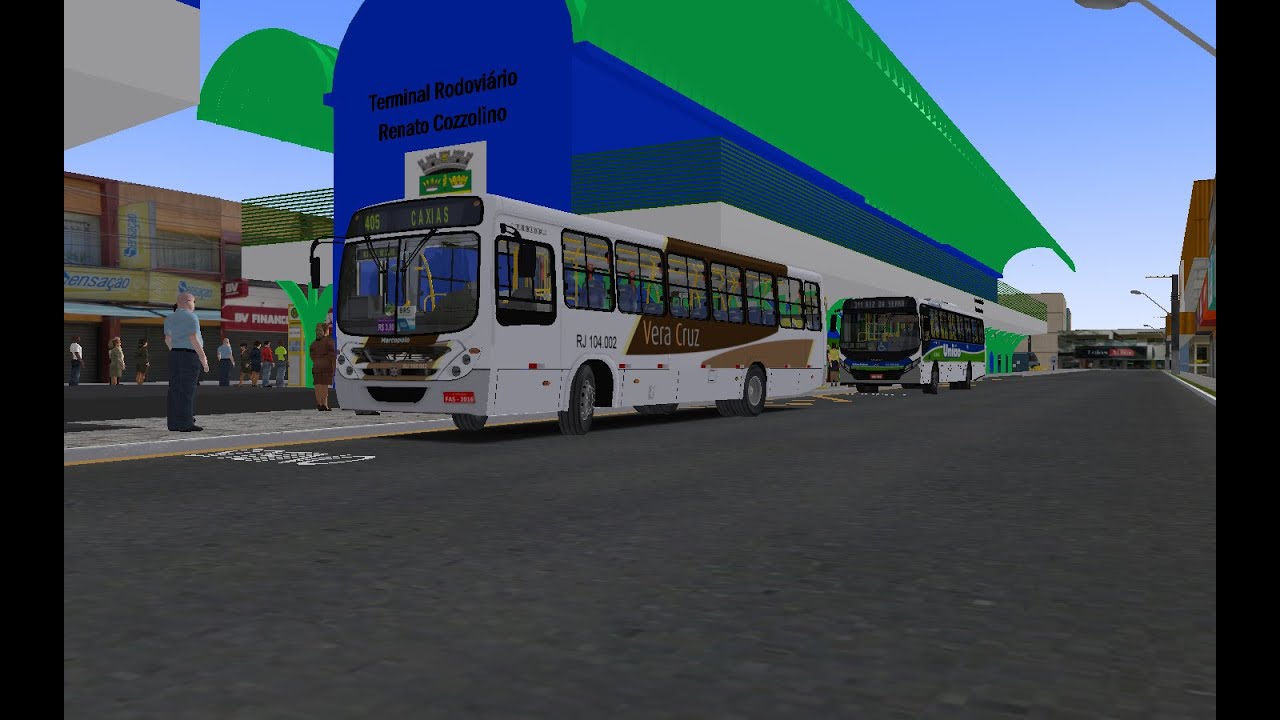 [OMSI 2] Torino 2007 OF-1722m | Vera cruz - Rod. piabeta x Rod.caxias - mapa serra velha 4.0