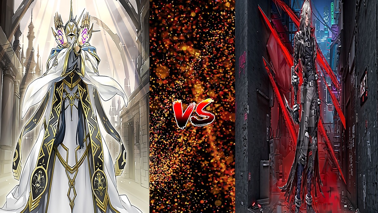 Yu-gi-oh Dueling Nexus Dogmatika Mitsurugi VS K9 Vanquish Soul (Post Maze of Muertos)