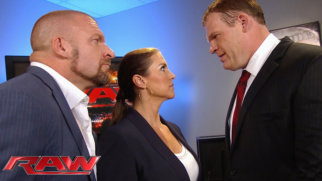 The Authority demands an explanation from Kane: Raw, Sept. 21, 2015