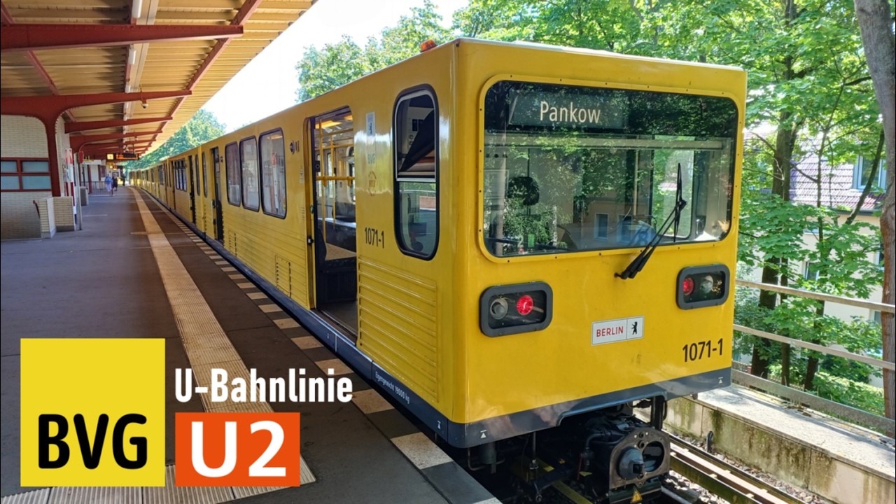 BVG | Mitfahrt U2: Pankow - Ruhleben | LEW GI/1E