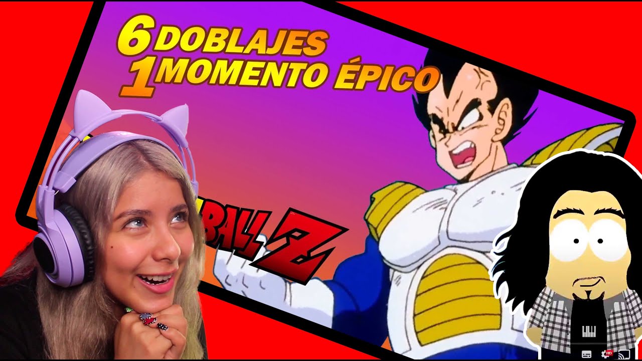 DOBLAJES de Vegeta  - 6 Doblajes (REACCION) - MITRY