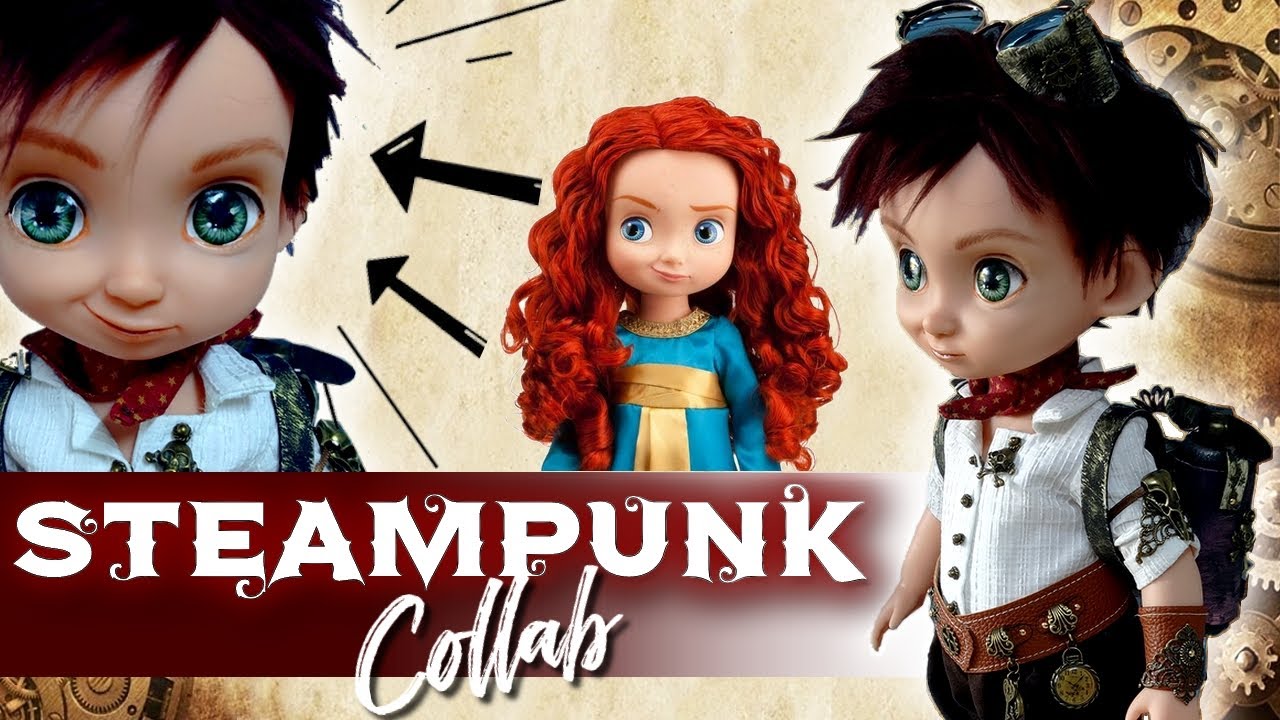 Collaboration Steampunk Disney animator repaint (English sub available)