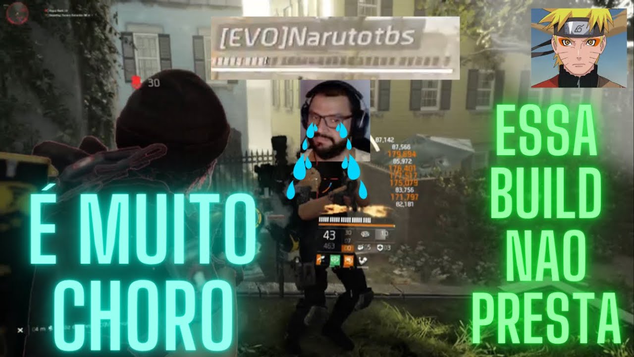 Narutotbs diz: essa build n&atilde;o presta ! #darkzonepvp #darkzone #thedivision2