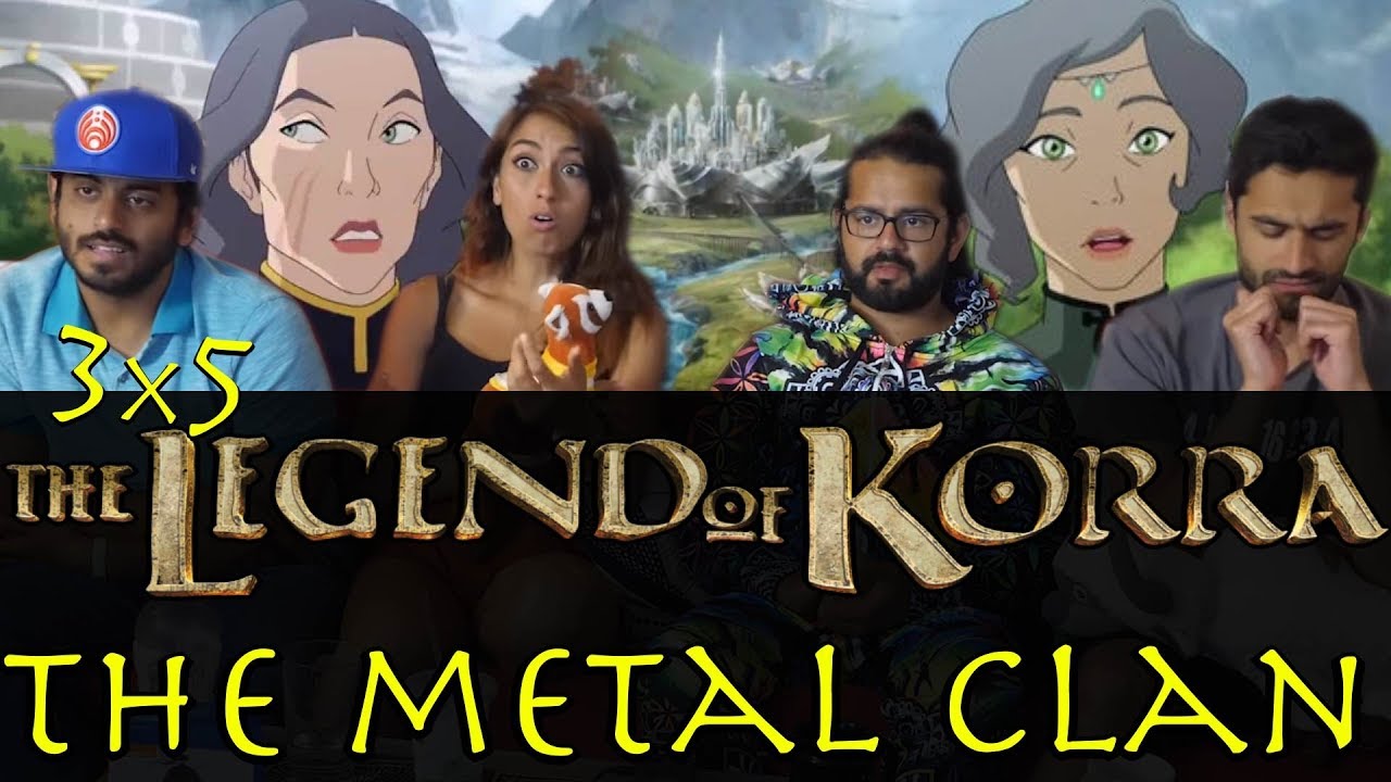 The Legend of Korra - 3x5 The Metal Clan - Group Reaction