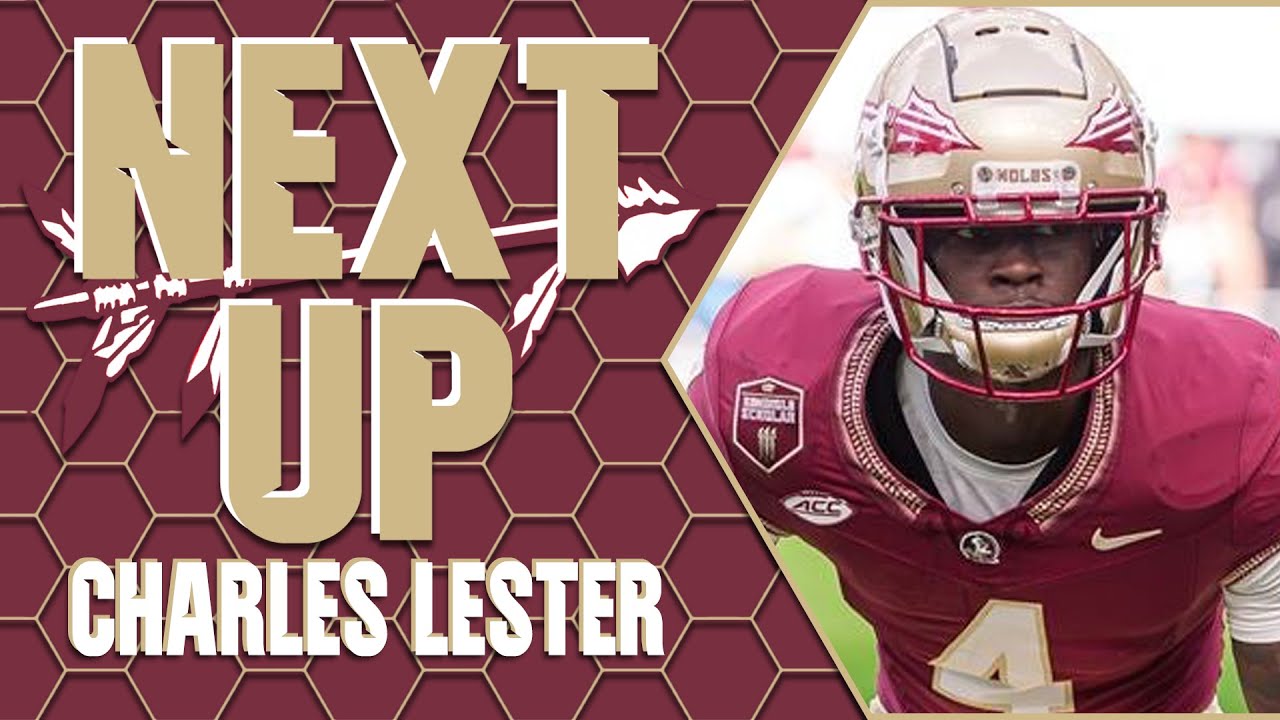 NEXT UP: FSU Football's Charles Lester discusses his mom's legacy and adapting to the college game!