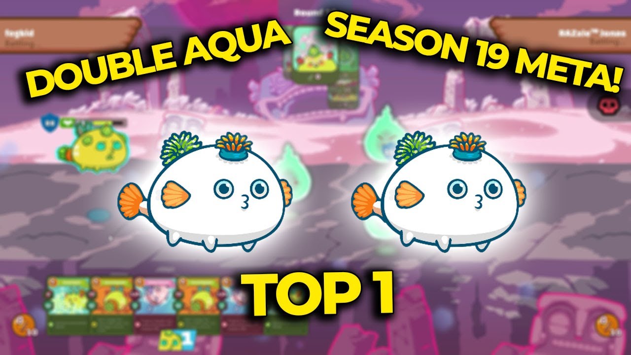 TOP RANK alex | Axie.wp | TH  999IQ DOUBLE AQUA WITH GODA SACRIFICIAL BIRD  - AXIE INFINITY