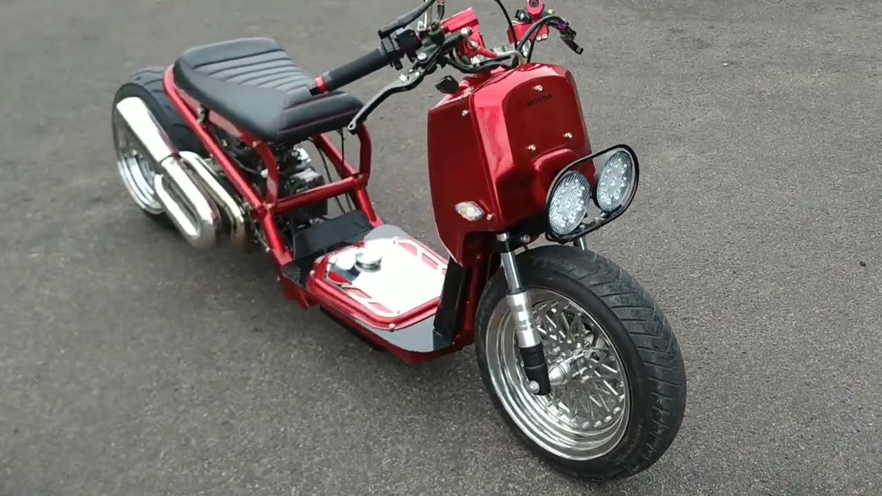 honda zoomer/ruckus custom dari honda beat,Barayaku garage