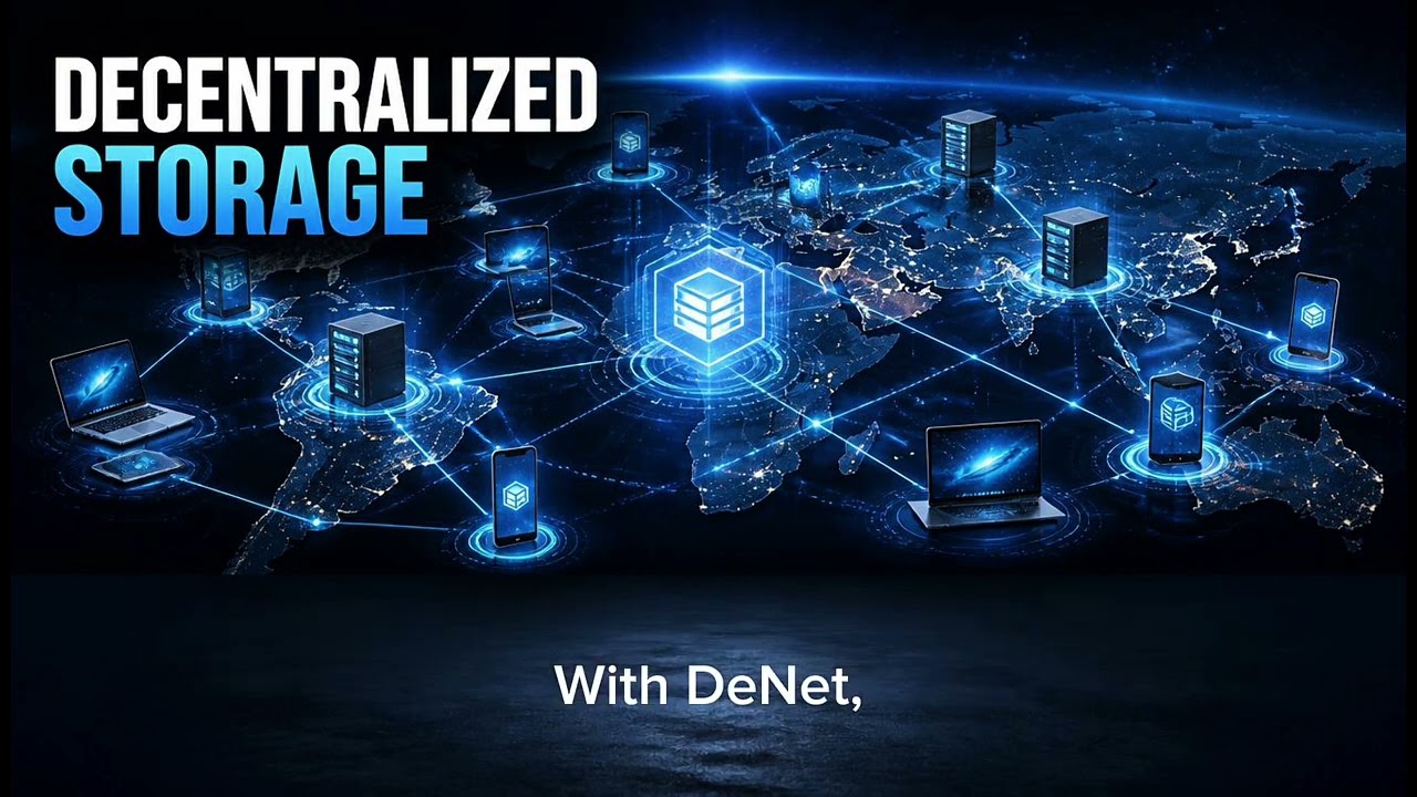 What is DeNet? Beginner's Guide to Decentralized Storage & DePIN | Web3 Explained