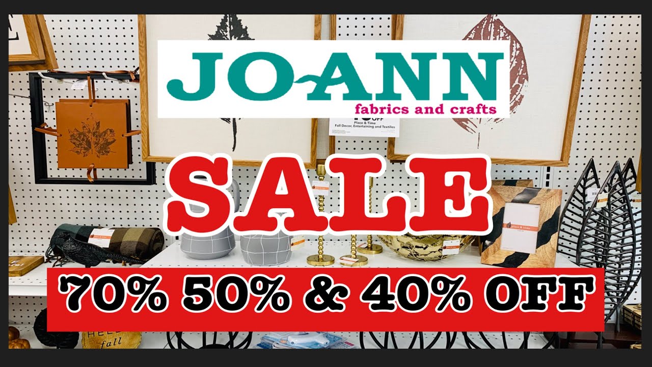 JOANN SHOP WITH ME ~ FALL DECOR ~ CLEARANCE