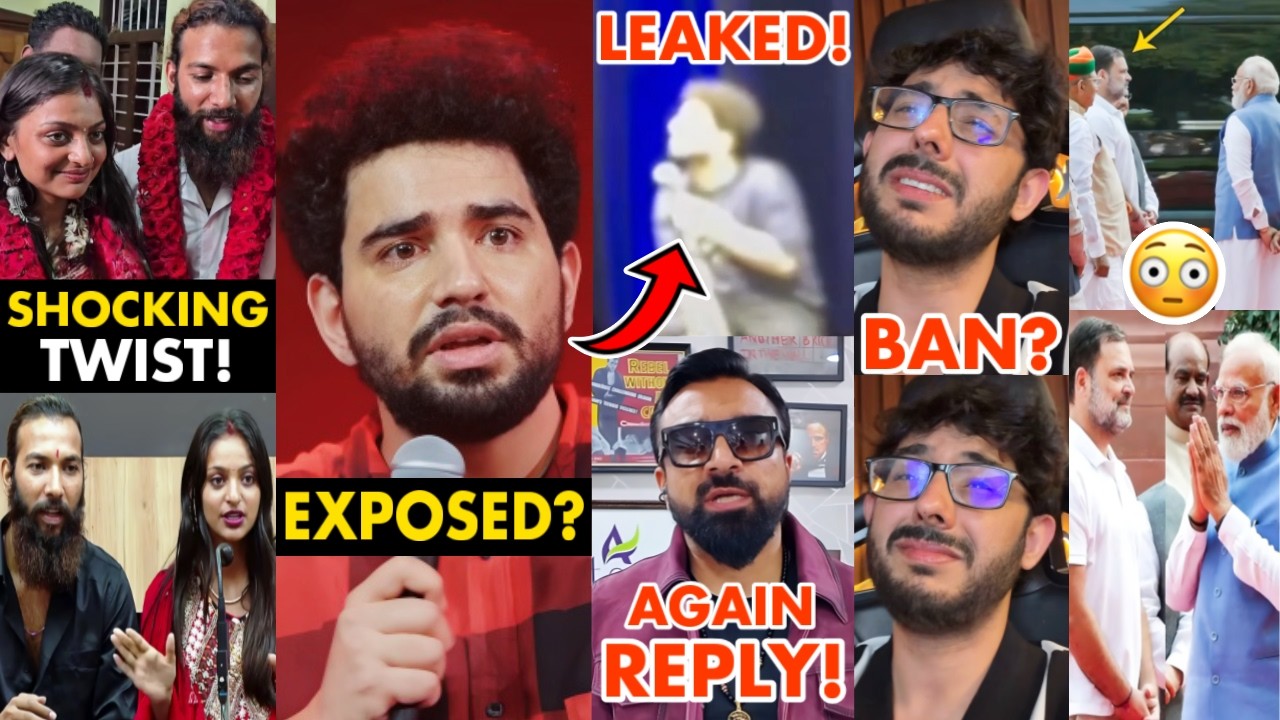 LEAKED VIDEO! Samay Raina Exposed? 😨, Viral Girl Monalisa Wedding Twist, CarryMinati, PM Modi...