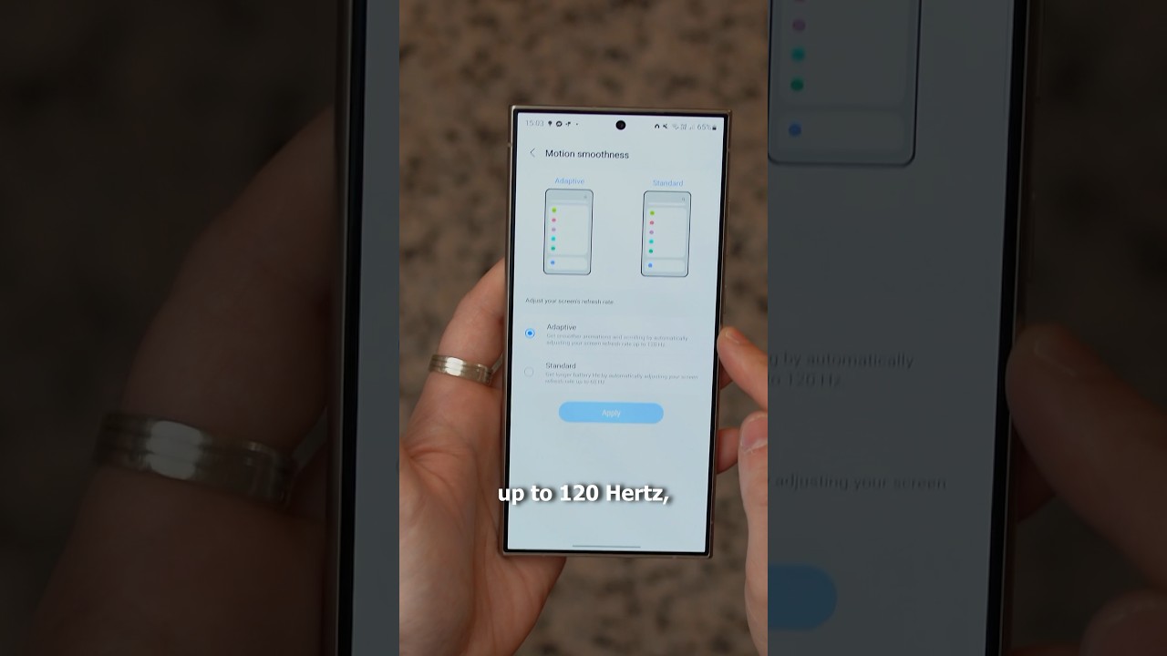 2 settings to change on S24 to improve the display quality