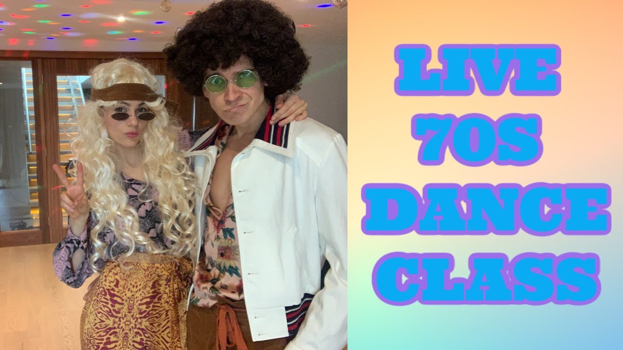 70s live dance class with dianne and joe #stayhome and dance #withme