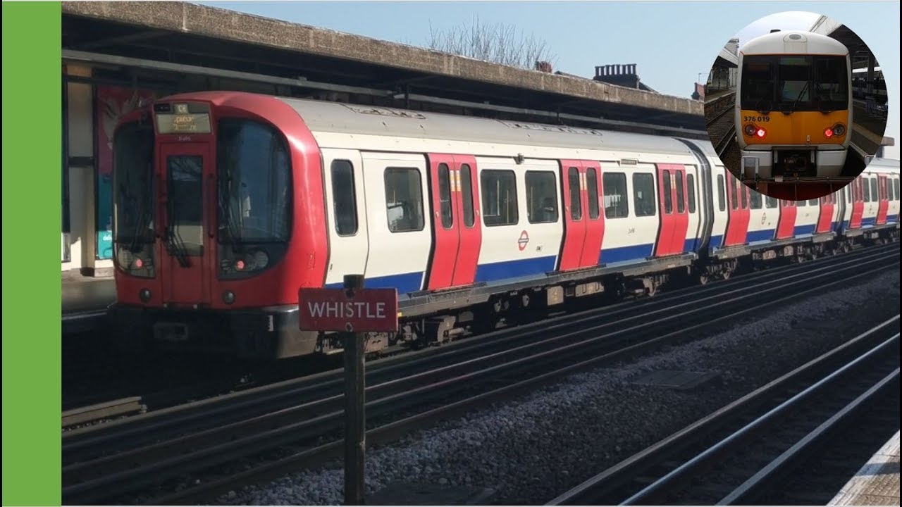 District and Piccadilly lines at Stamford Brook