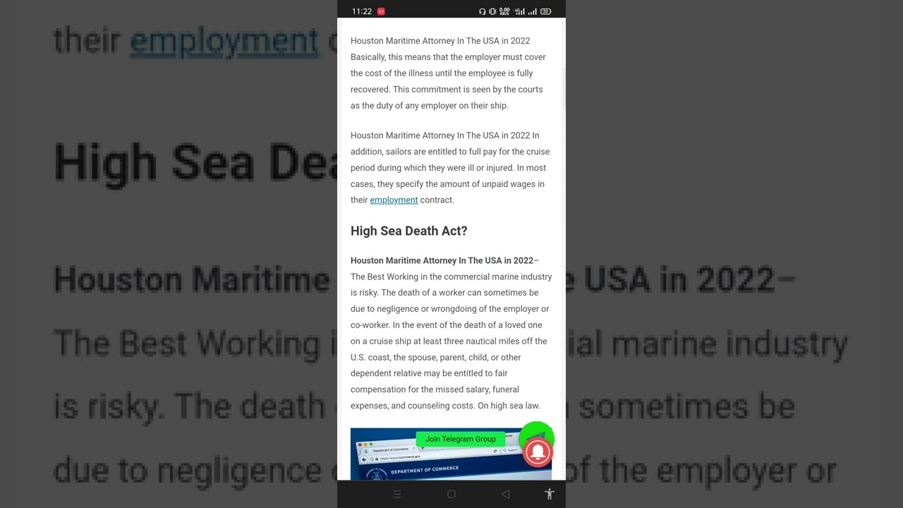 Houston Maritime Attorney Maritime 2022