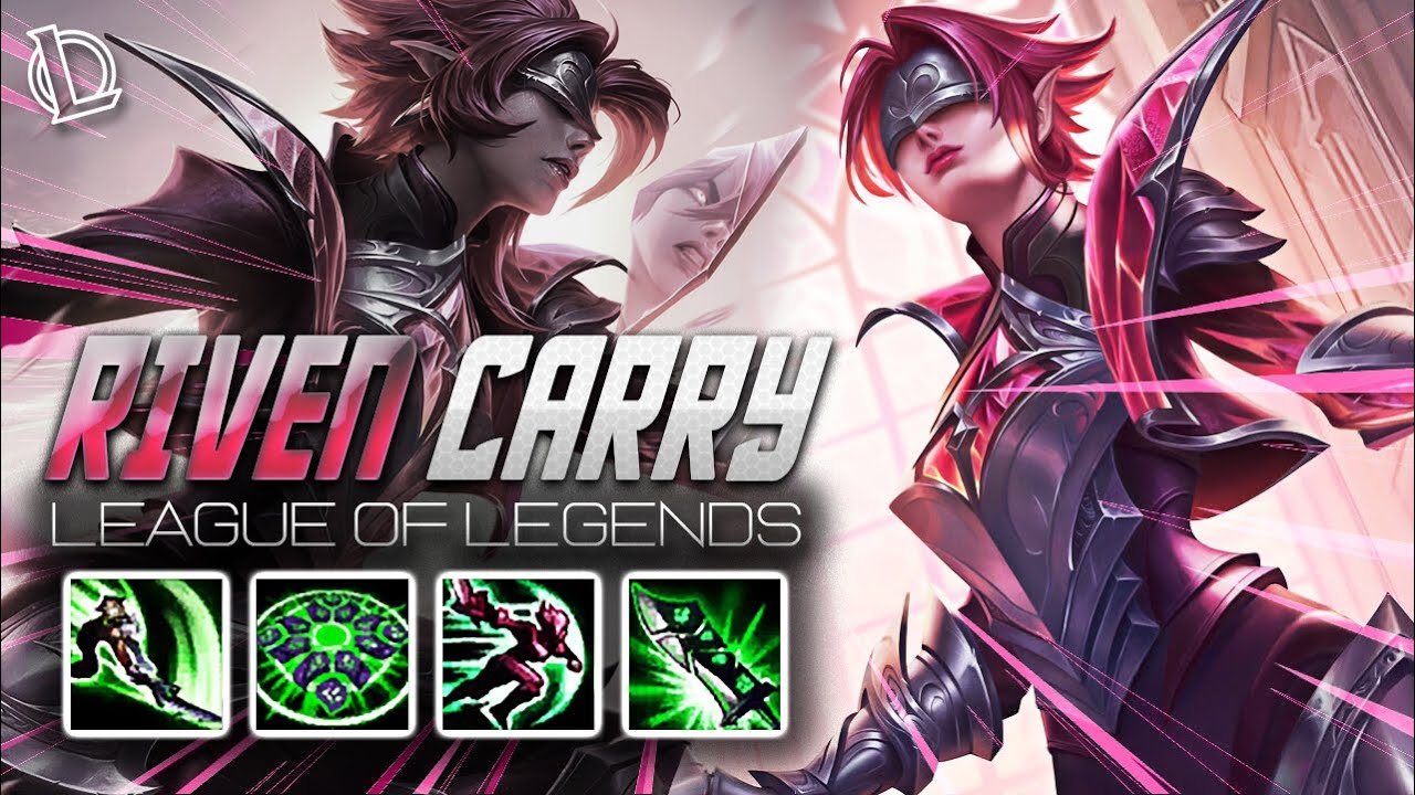 RIVEN MONTAGE - RIVEN CARRY | Ez LoL Plays [60 FPS]