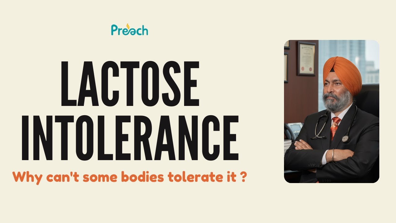 Lactose Intolerance || Why can't some bodies tolerate it ? || Explained By - Dr. Didar Singh ||