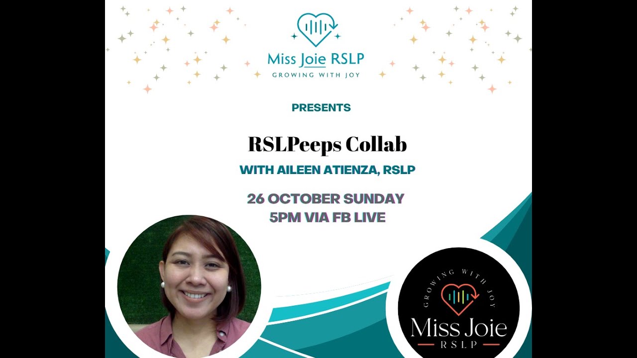 RSLPeeps Collab with Aileen Atienza, RSLP about AAC