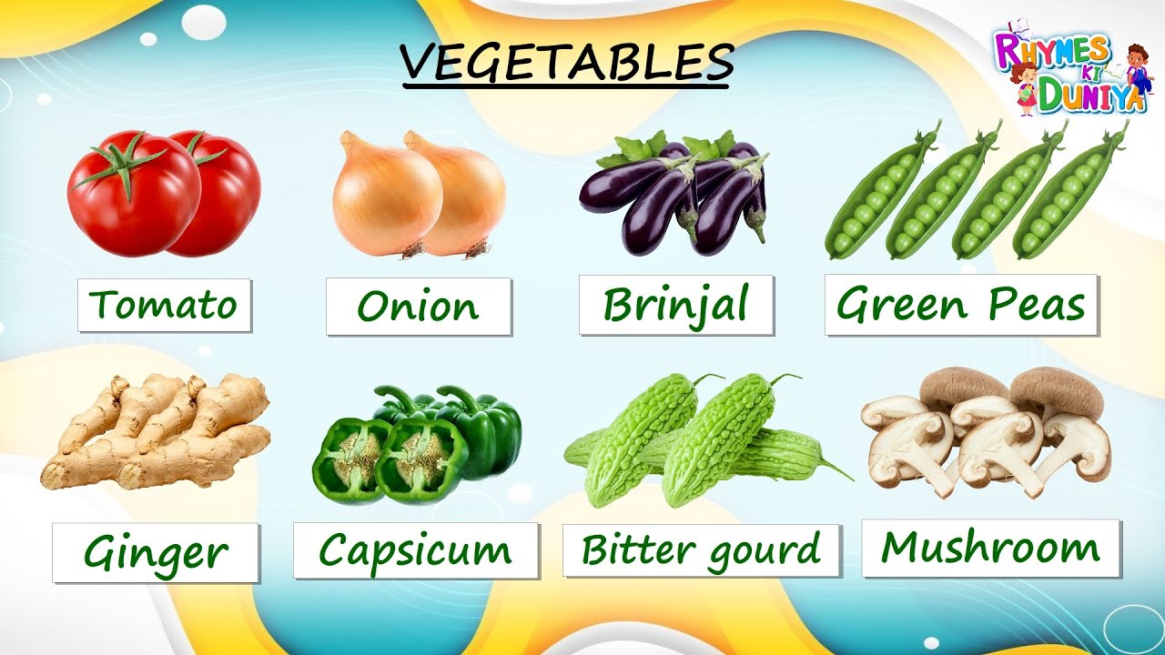 Vegetable Are Awesome! Learn Their Names with Fun! Jump Into vegetable  Names Every Kid Should Know!