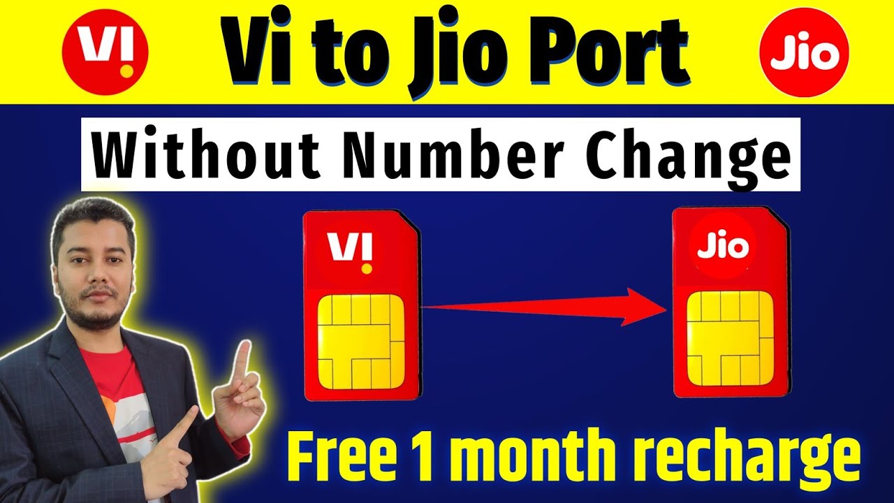 Vi to Jio Port | How to Port from Vi to Jio | How to Port Vi to Jio SIM