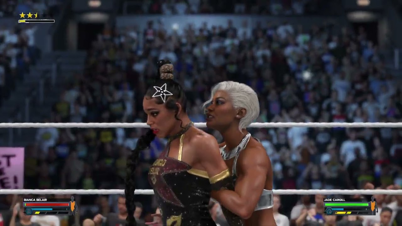 WWE 2K24 DLC: 4 JADE CARGILL vs BIANCA BELAIR