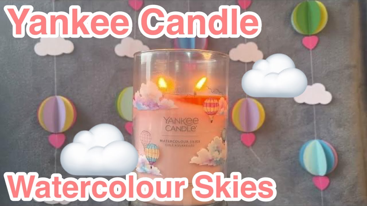 Yankee Candle Watercolour Skies Review & Chit Chat