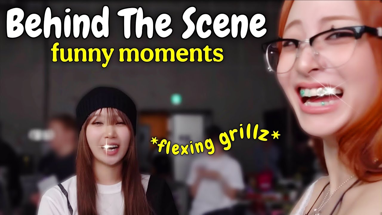 LE SSERAFIM SPAGHETTI BEHIND THE SCENE FUNNY MOMENTS COMPILATION