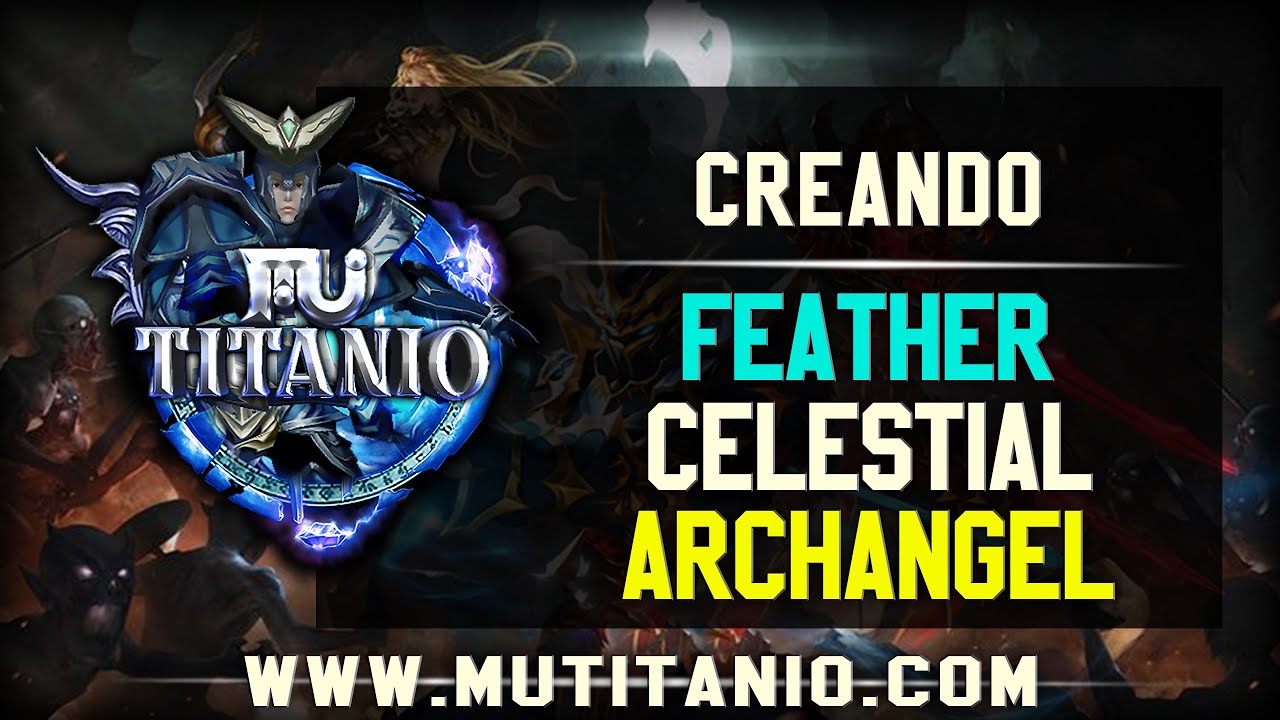 4. Creando Feather Celestial Archangel