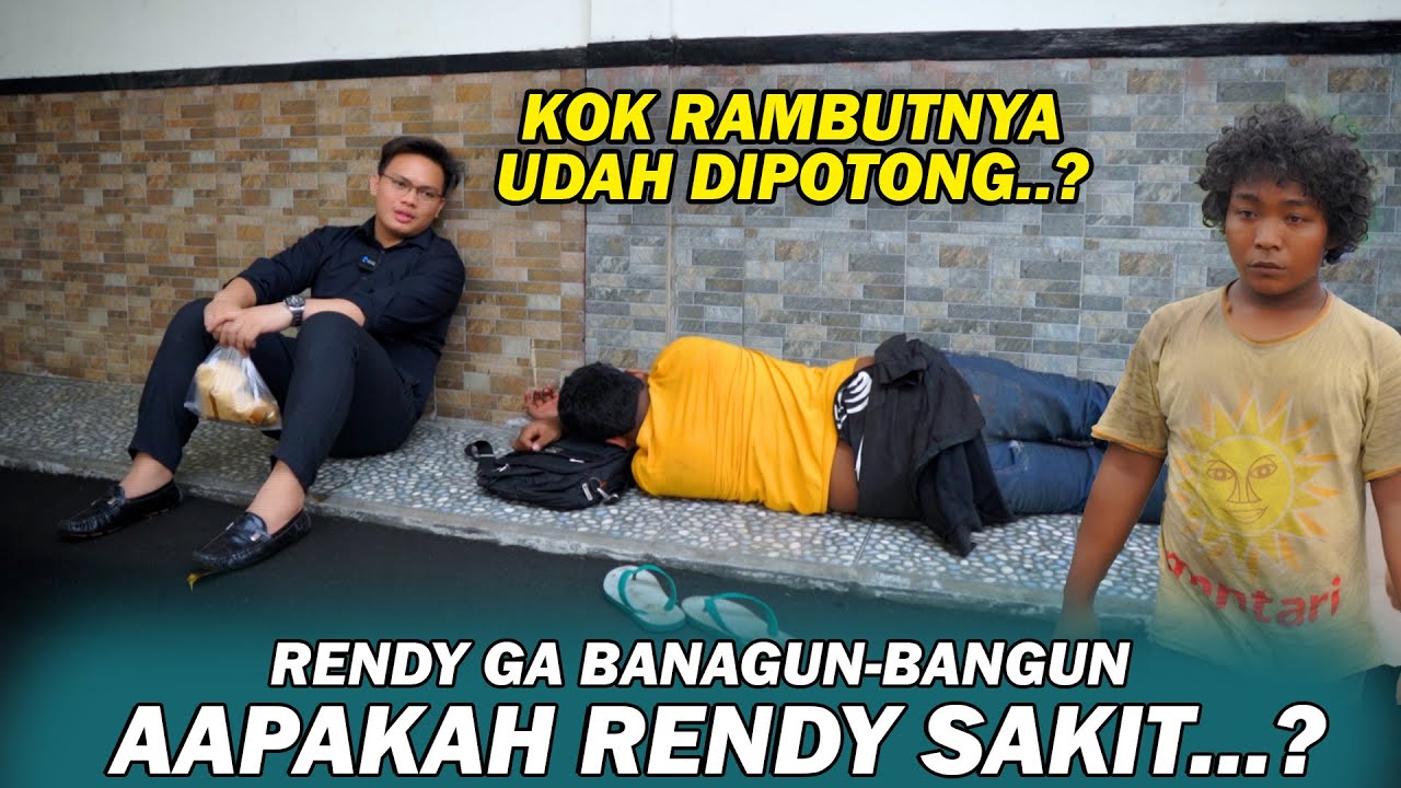 GAWAT !! RENDY TERGELETAK DAN GA BANGUN - BANGUN GUYS
