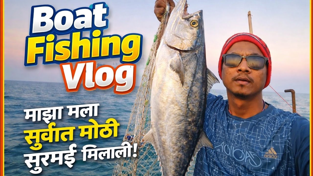 इतकी मोठी सुरमई कधीच मिळाली नव्हती | आजचा अविस्मरणीय मासेमारीचा दिवस 🎣🔥