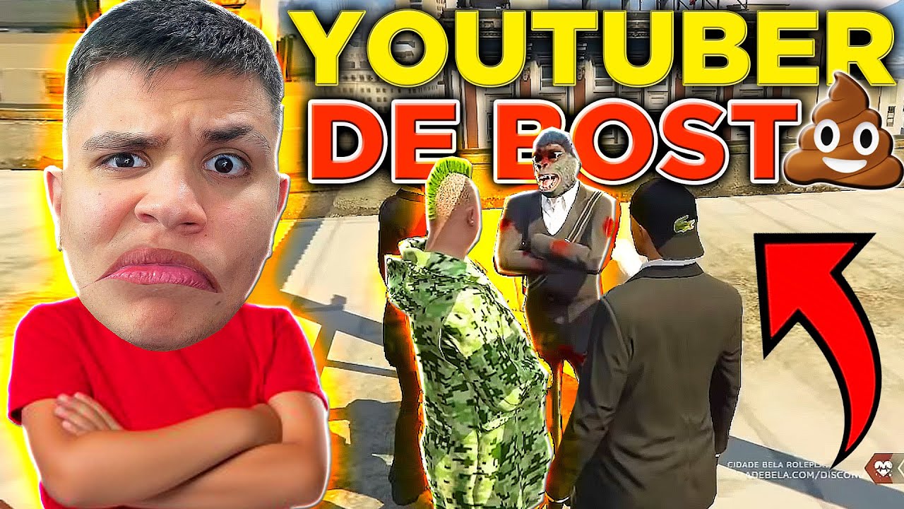 FUI HUMILHADO POR HATERS no GTA RP! (Paulinho o LOKO MELHORES MOMENTOS)