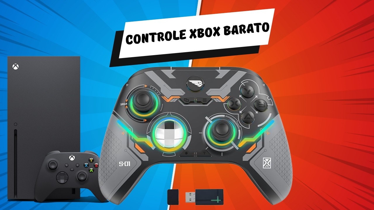 Achei esse Controle para Xbox na Amazon! Funciona no One S/X e Series S/X