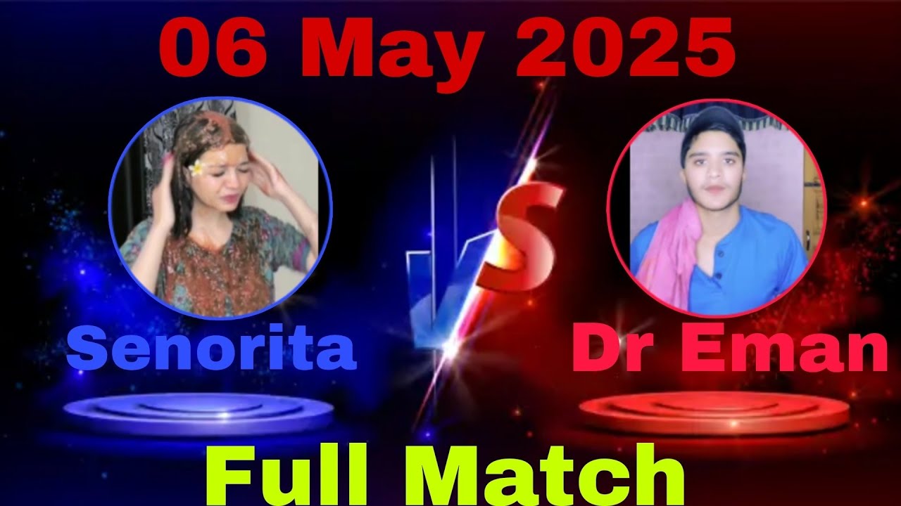 Senorita Vs Dr Eman Tiktok Live | Mout Punishment | Full Match