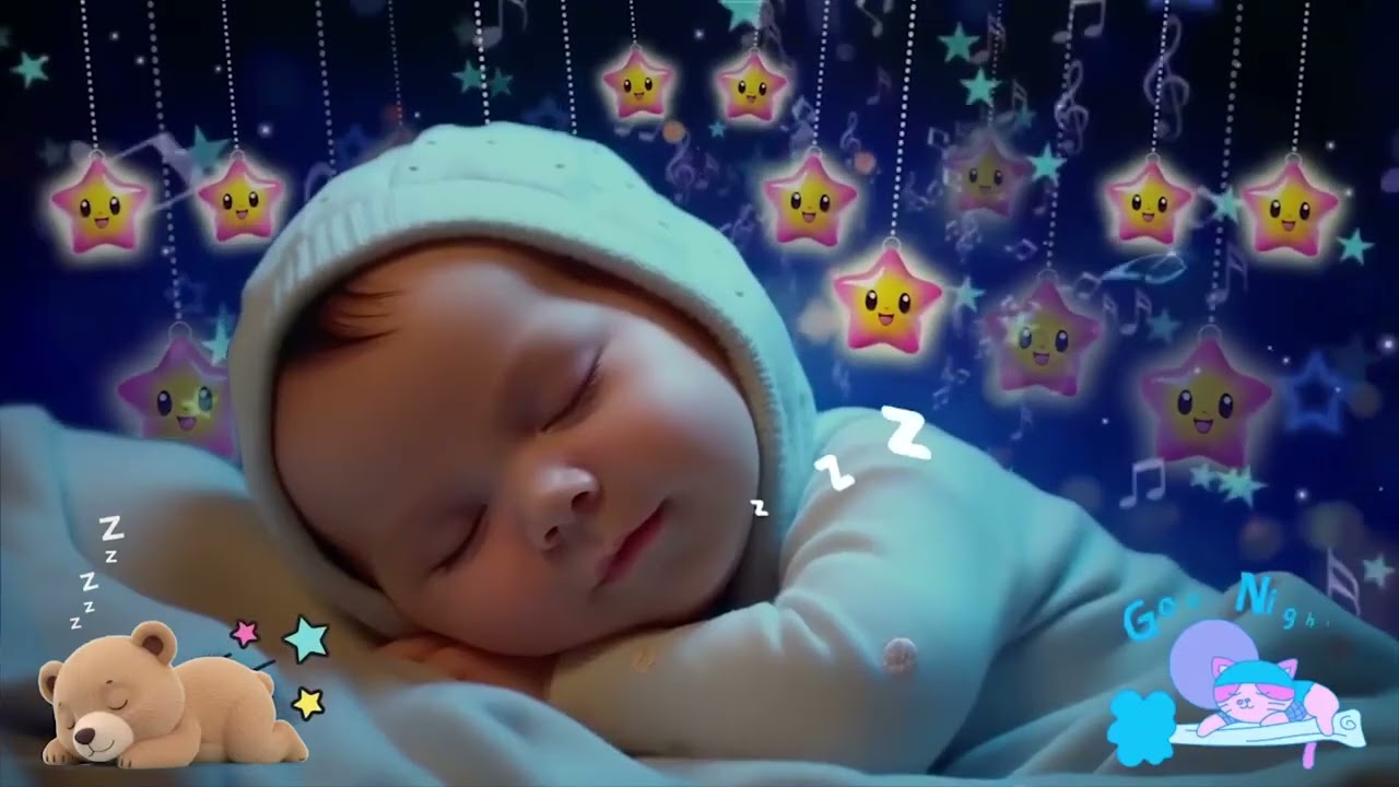 Mozart & Brahms Lullaby Baby Sleep Music, Calming Music for Deep Sleep and Serenity