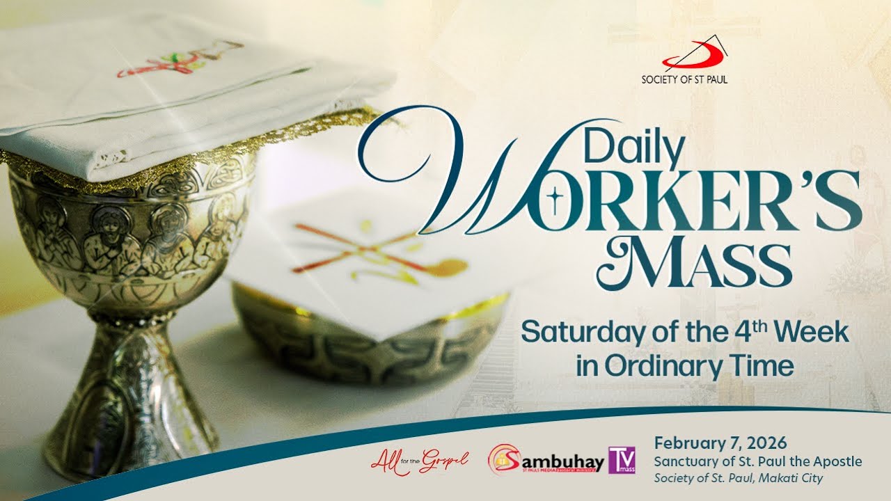Sambuhay TV Mass | February 7, 2026 | Saturday of the Fourth Week in Ordinary Time